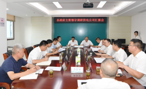 杜云峰到县供电公司调研迎峰度夏和电网建设工作