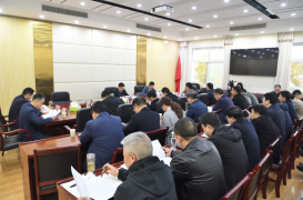 杜云峰主持召开县政府第五次常务会议
